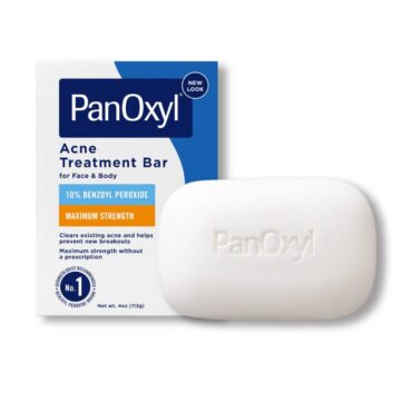 PanOxyl 10 Benzyol Peroxide Acne Cleansing Bar 4oz