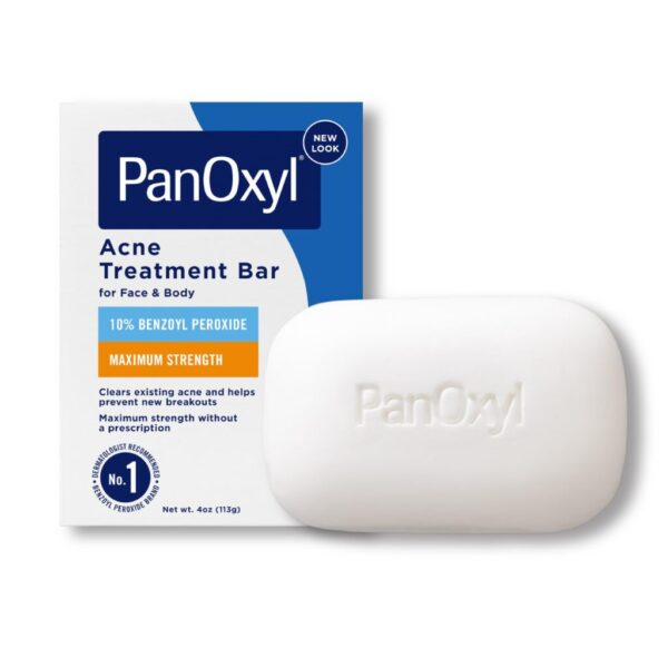 PanOxyl 10 Benzyol Peroxide Acne Cleansing Bar 4oz